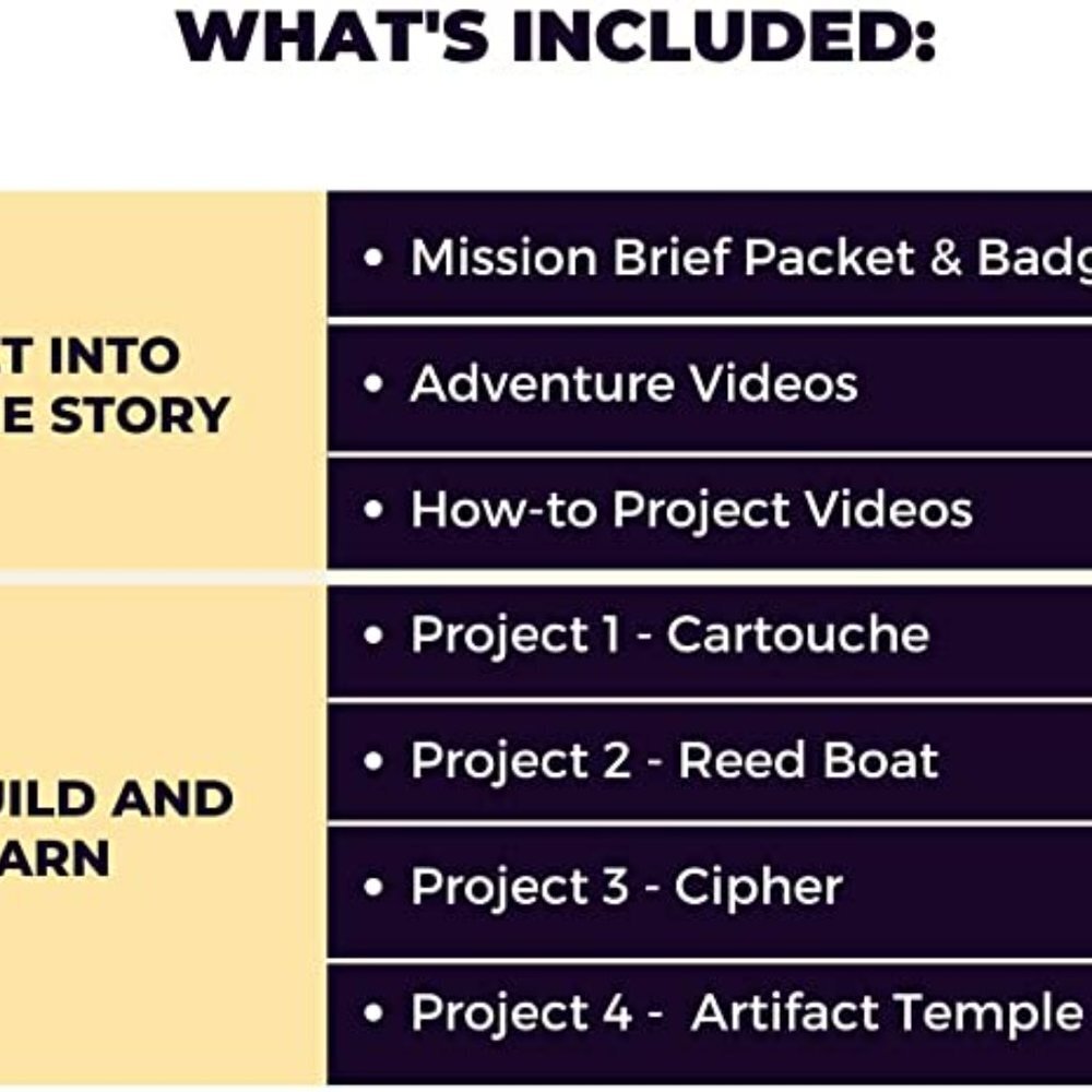 NEW-Supernow Adventure Club DIY Ancient Egypt Box Interactive Education Toy Game - Picture 2 of 8